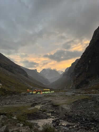 Hampta Pass Mountain Views