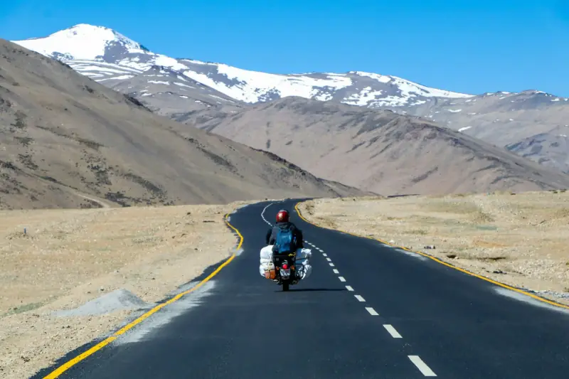 Pangong Tso cold-desert landscape in Leh Ladakh