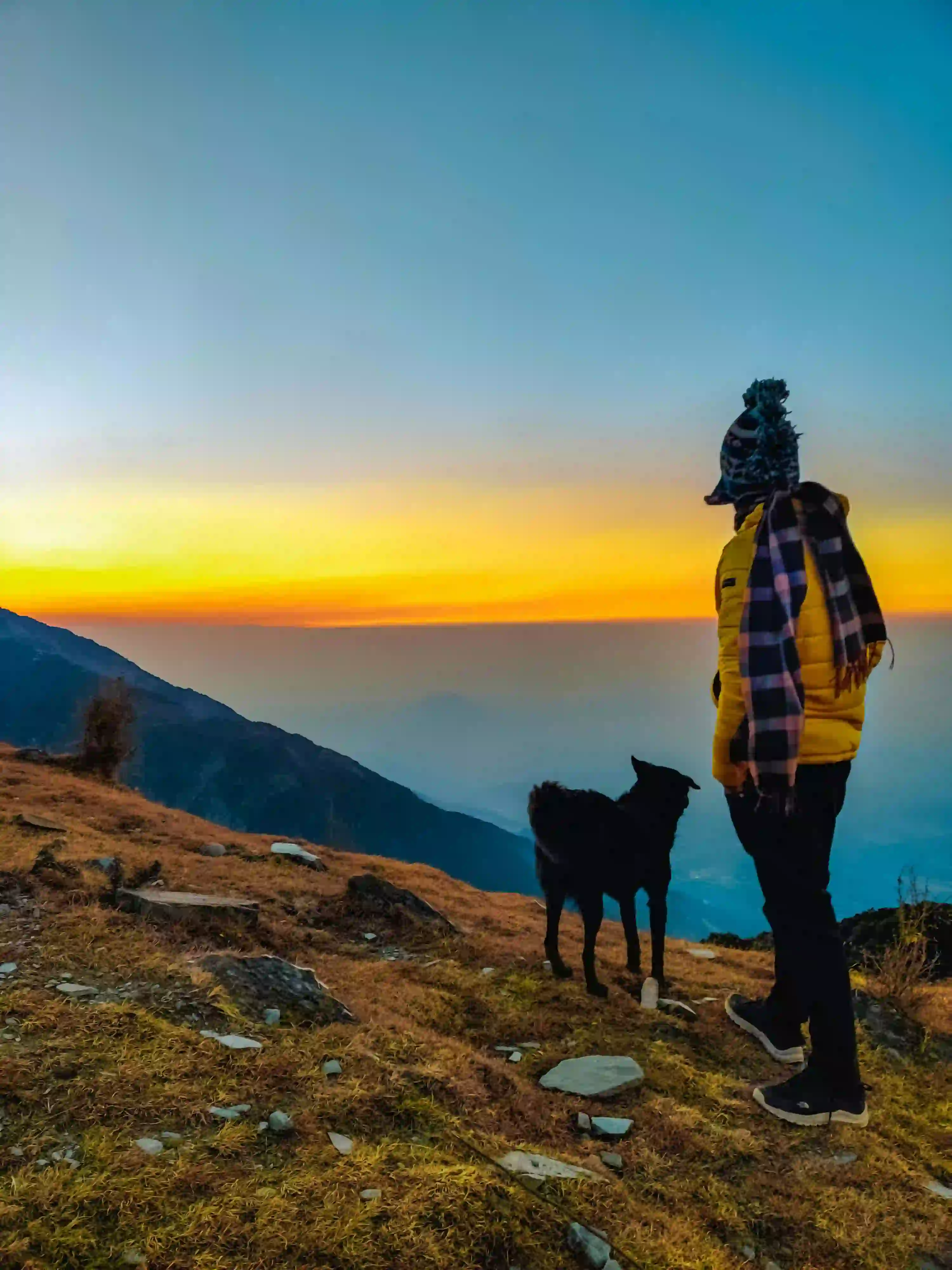 Traveler exploring the monasteries of Mcleodganj